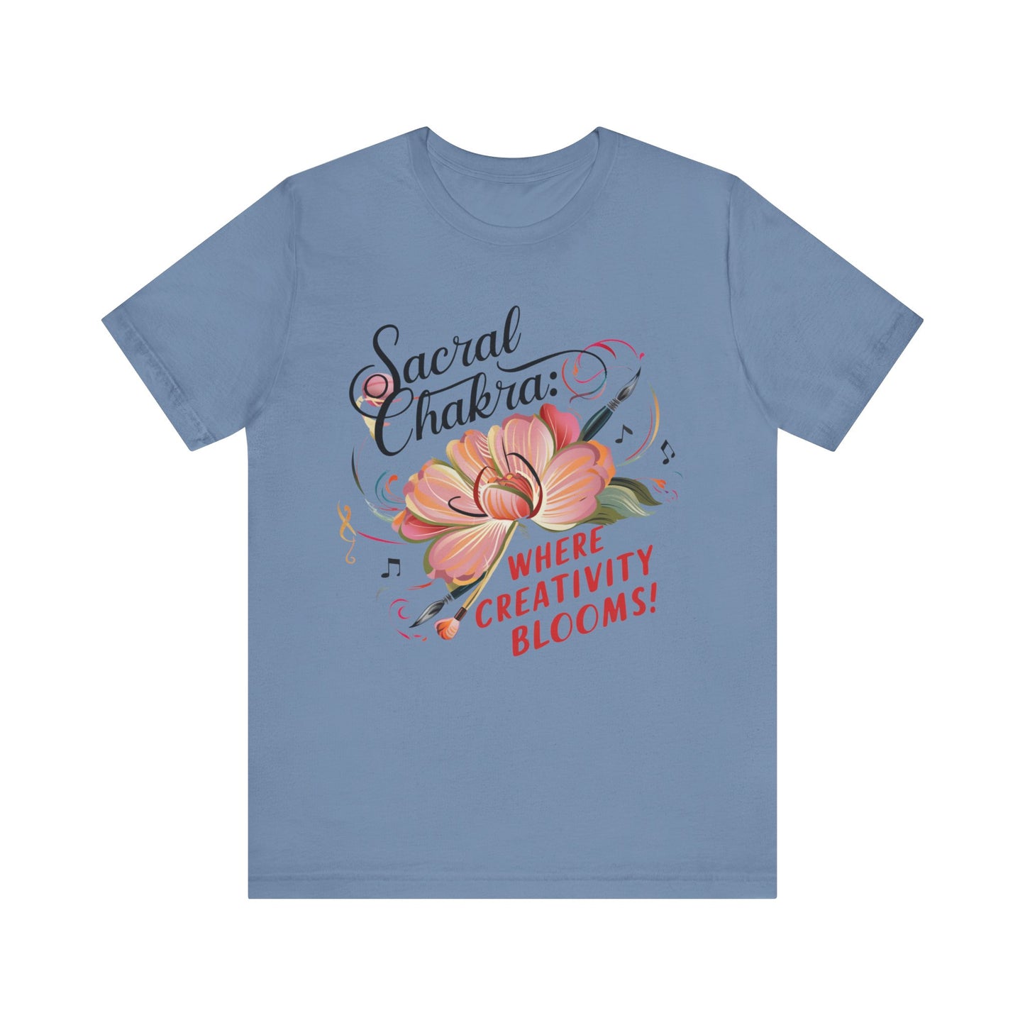Sacral Chakra Blooming Flower Tee