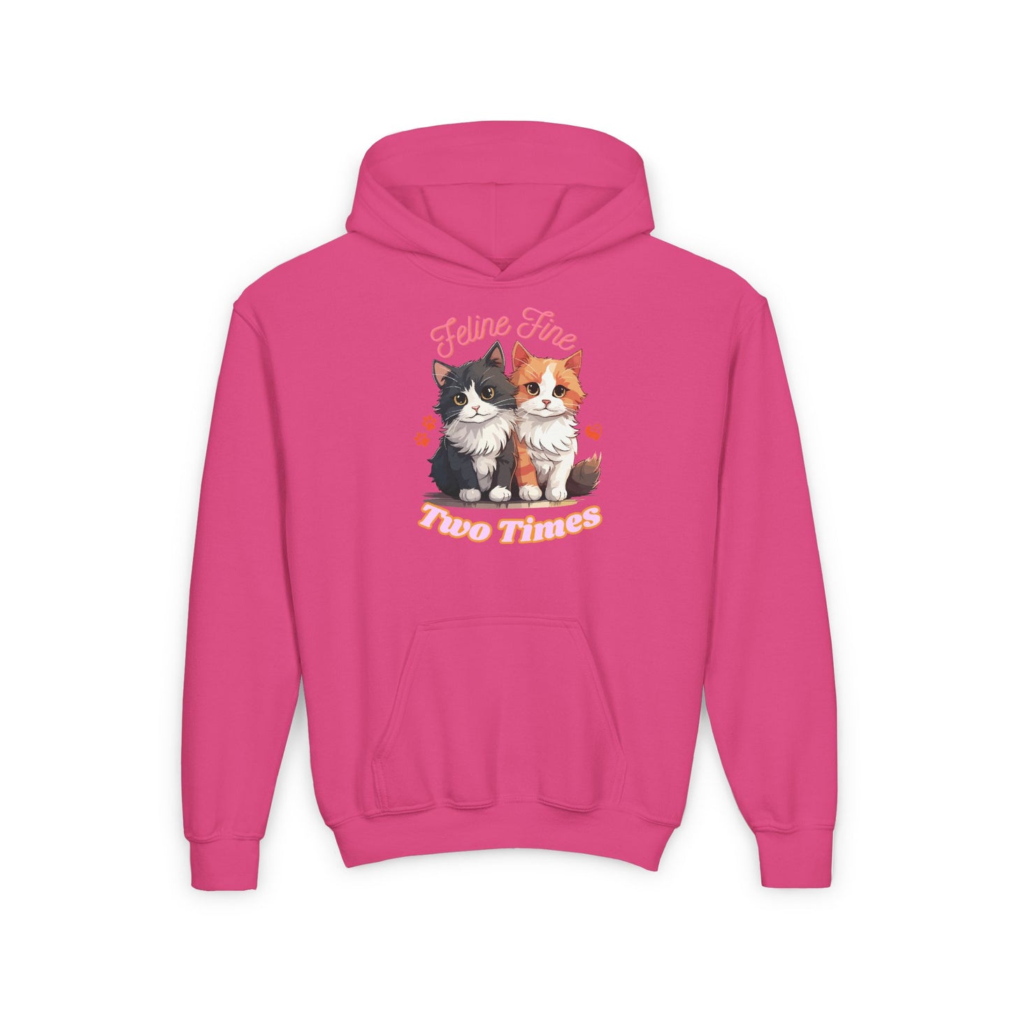 Kittens Kids Hooded Sweatshirt