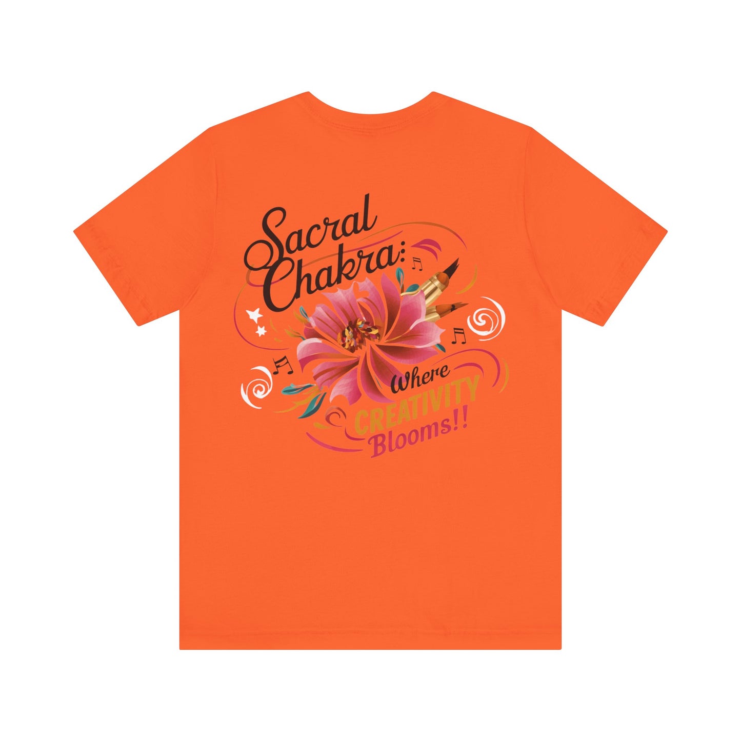 Sacral Chakra Blooming Flower Tee