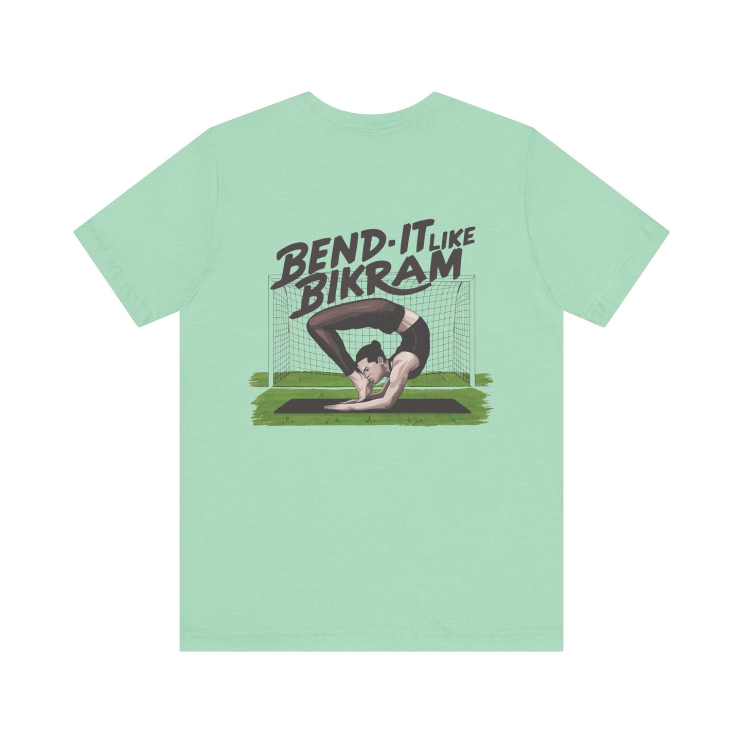 Yoga Tee "Bend It Like Bikram"