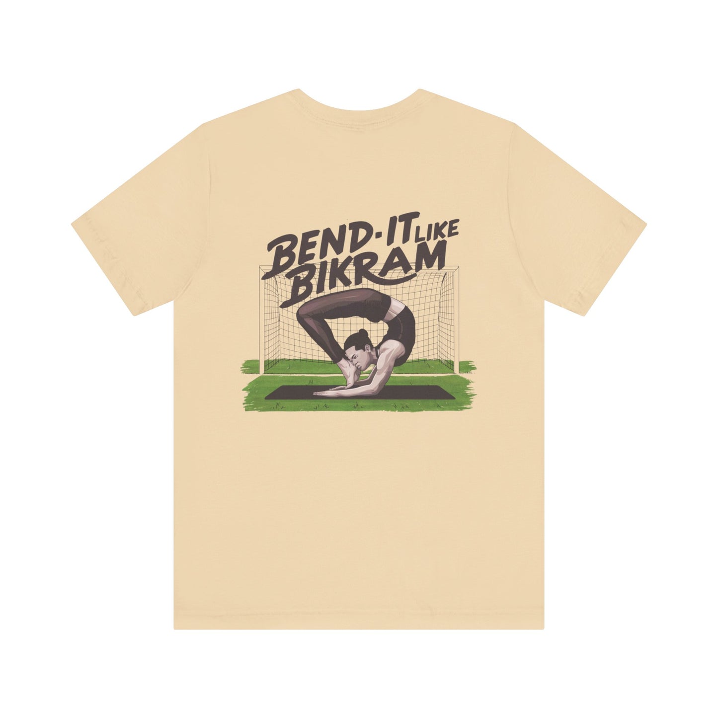 Yoga Tee "Bend It Like Bikram"