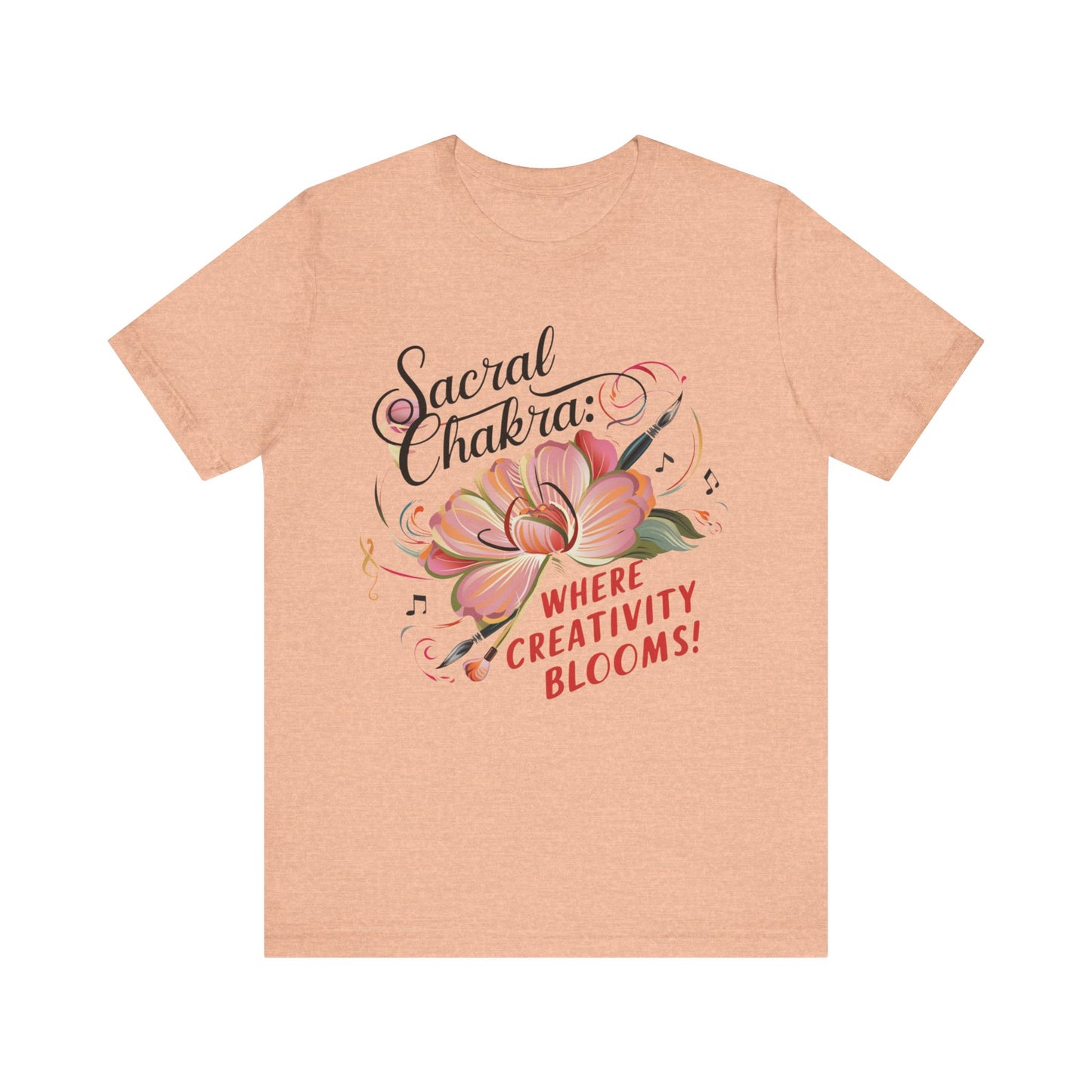 Sacral Chakra Blooming Flower Tee