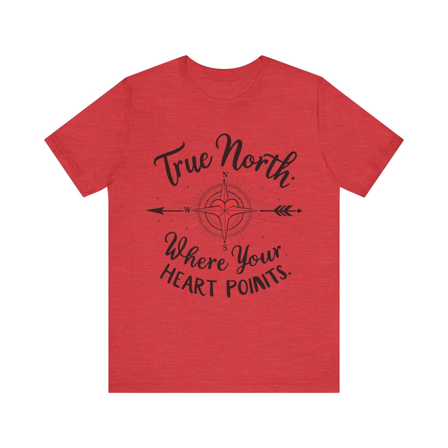 True North , Elegant Compass Tee