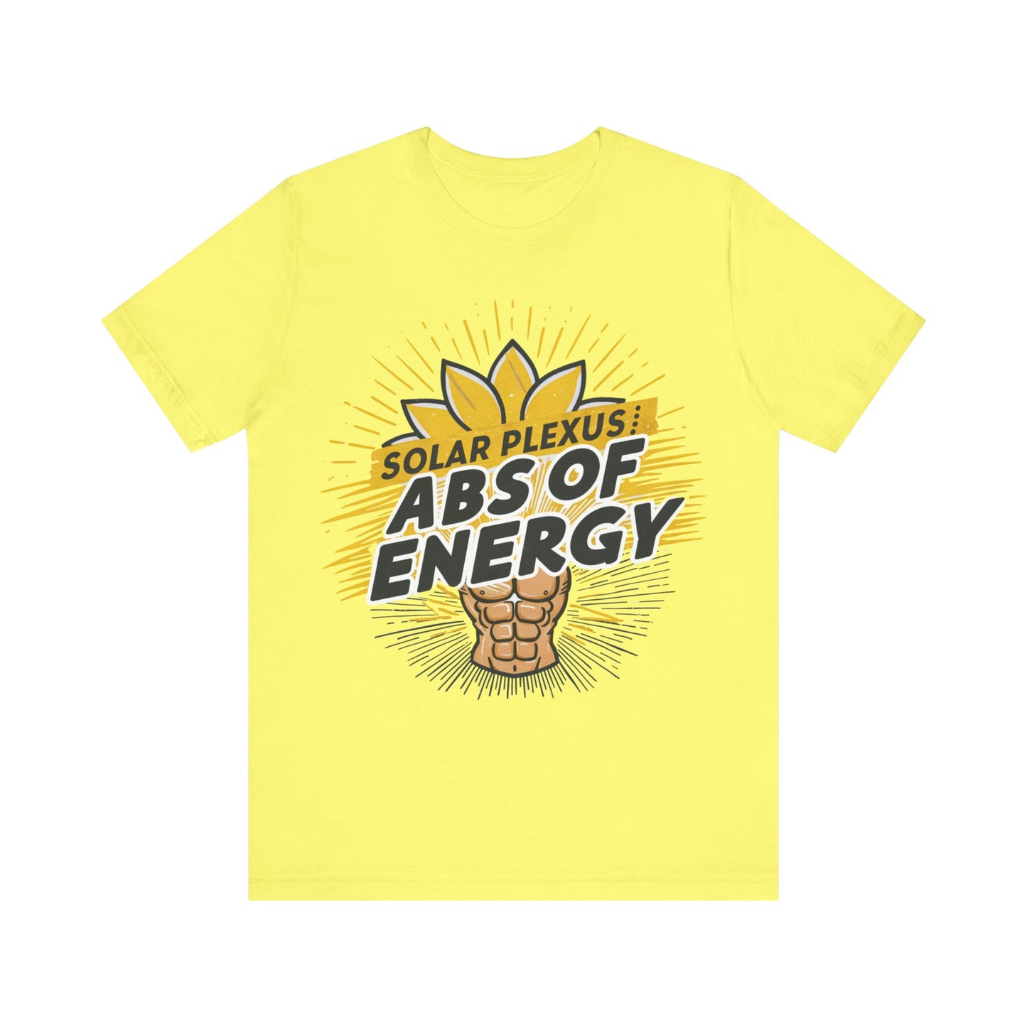 Solar Plexus Chakra Abs of Energy Tee