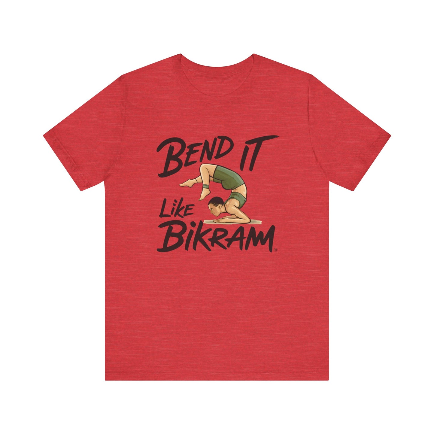 Yoga Tee Bend It Like Bikram