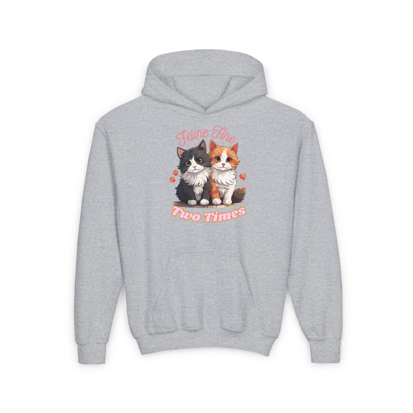 Kittens Kids Hooded Sweatshirt