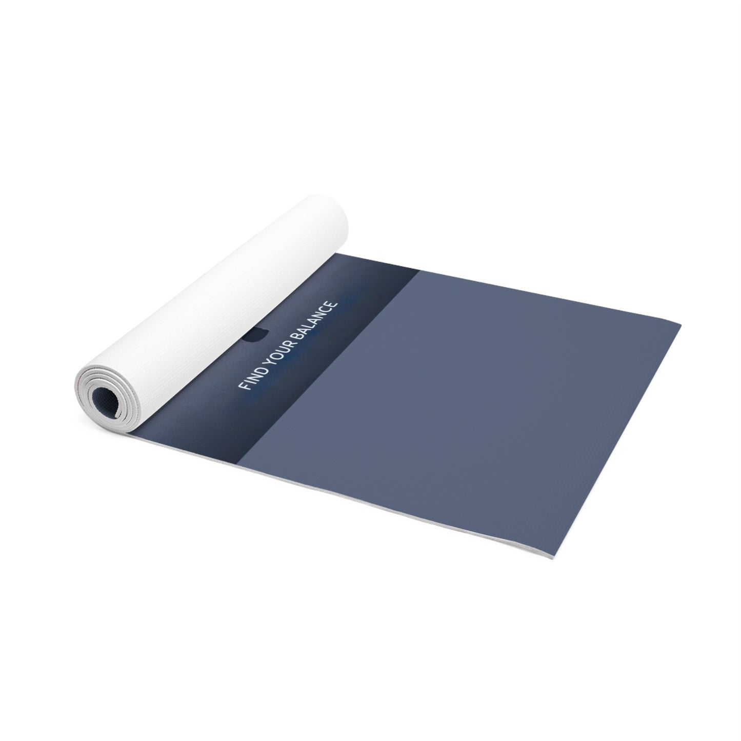 Yoga Mat - Serene Beach Warrior II Pose
