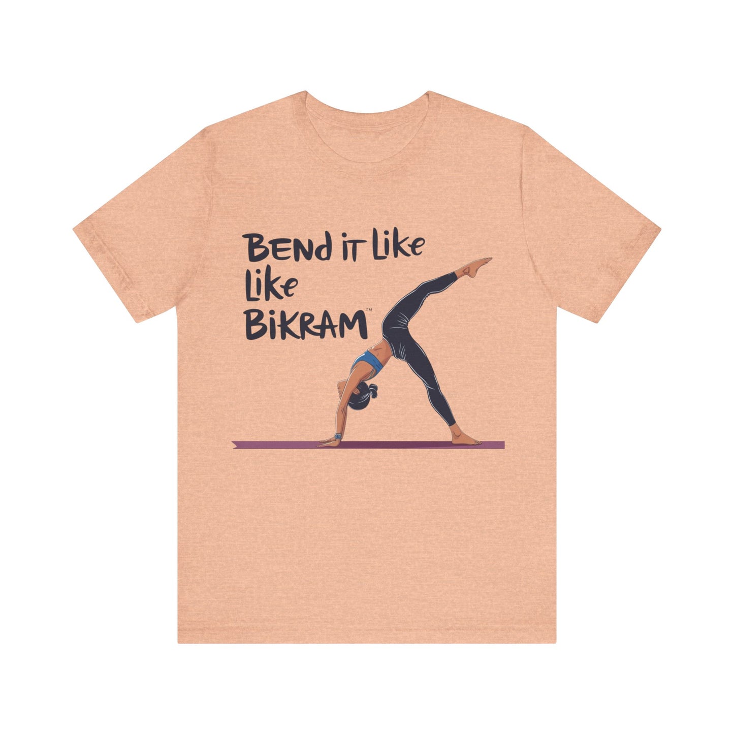 Yoga Tee Bend It Like Bikram