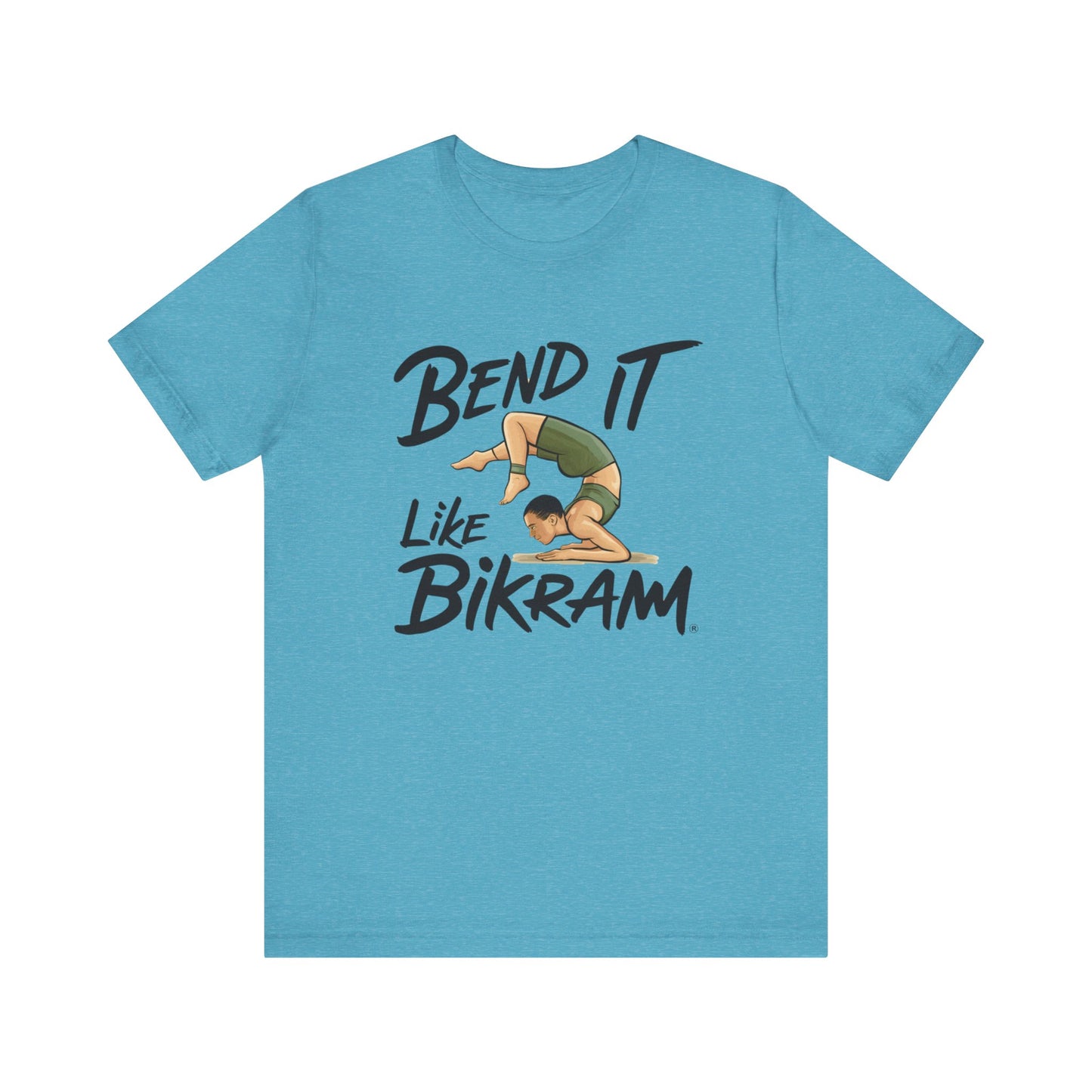 Yoga Tee Bend It Like Bikram
