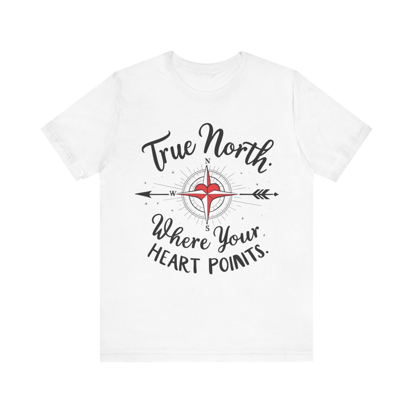True North , Elegant Compass Tee