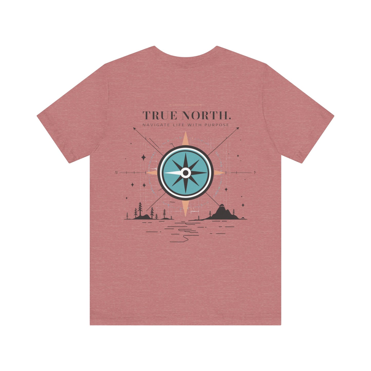 Navigate Life with Purpose Compass Tee