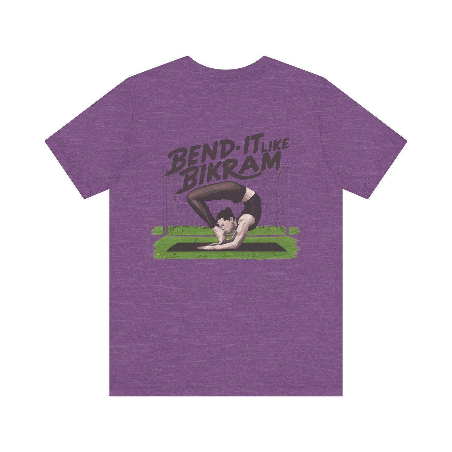 Yoga Tee "Bend It Like Bikram"