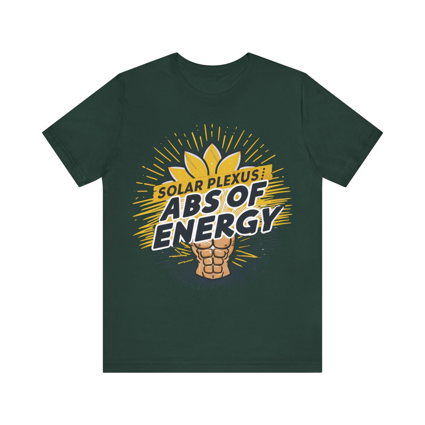 Solar Plexus Chakra Abs of Energy Tee