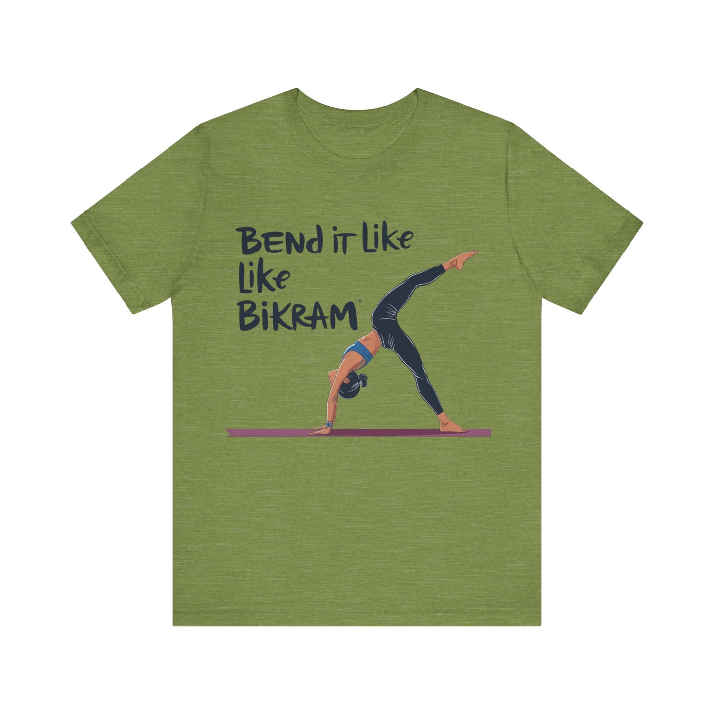 Yoga Tee Bend It Like Bikram