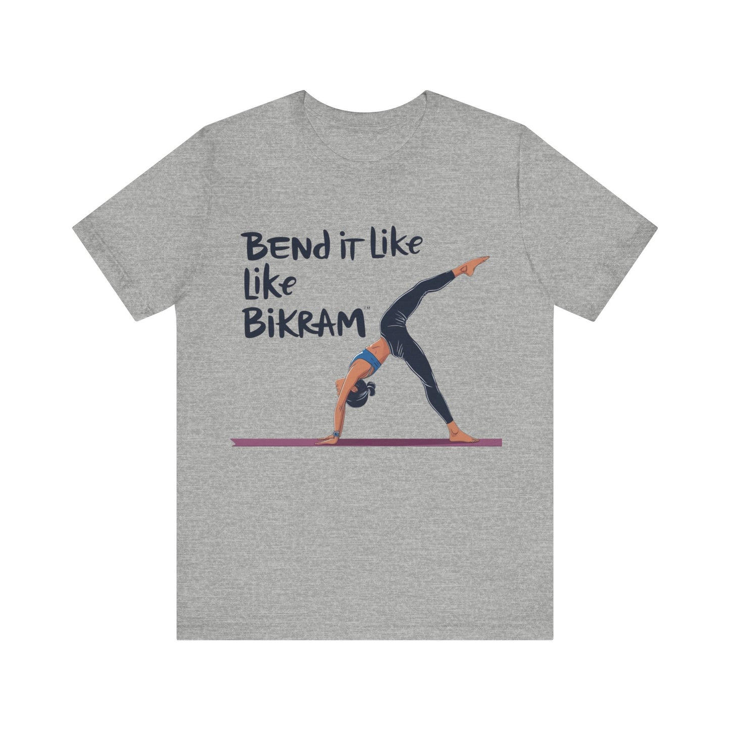 Yoga Tee Bend It Like Bikram