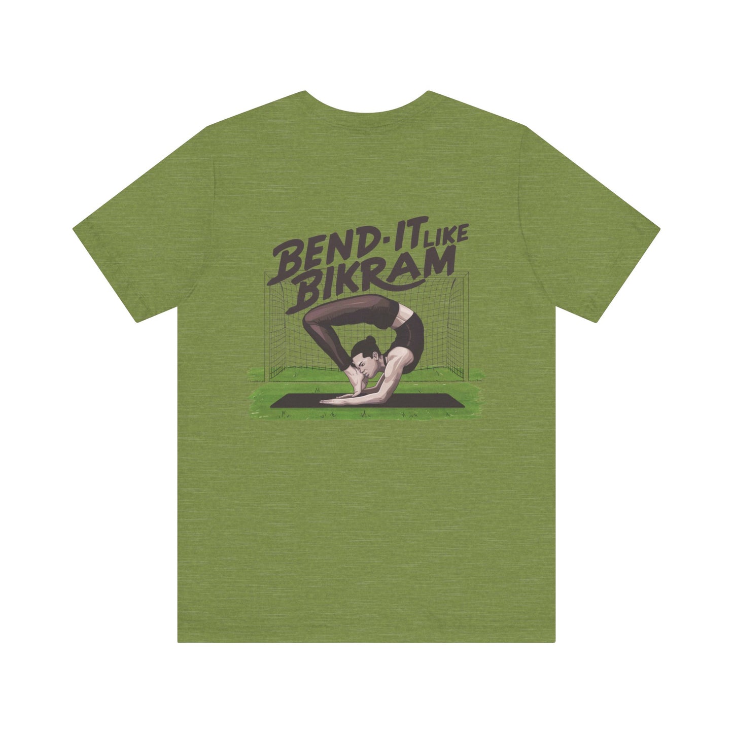Yoga Tee "Bend It Like Bikram"