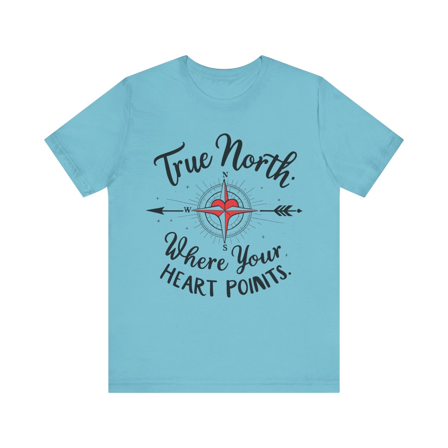 True North , Elegant Compass Tee