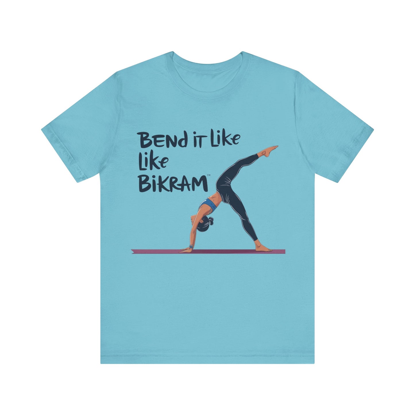 Yoga Tee Bend It Like Bikram