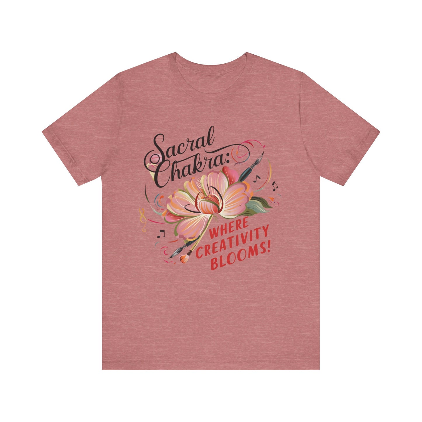 Sacral Chakra Blooming Flower Tee