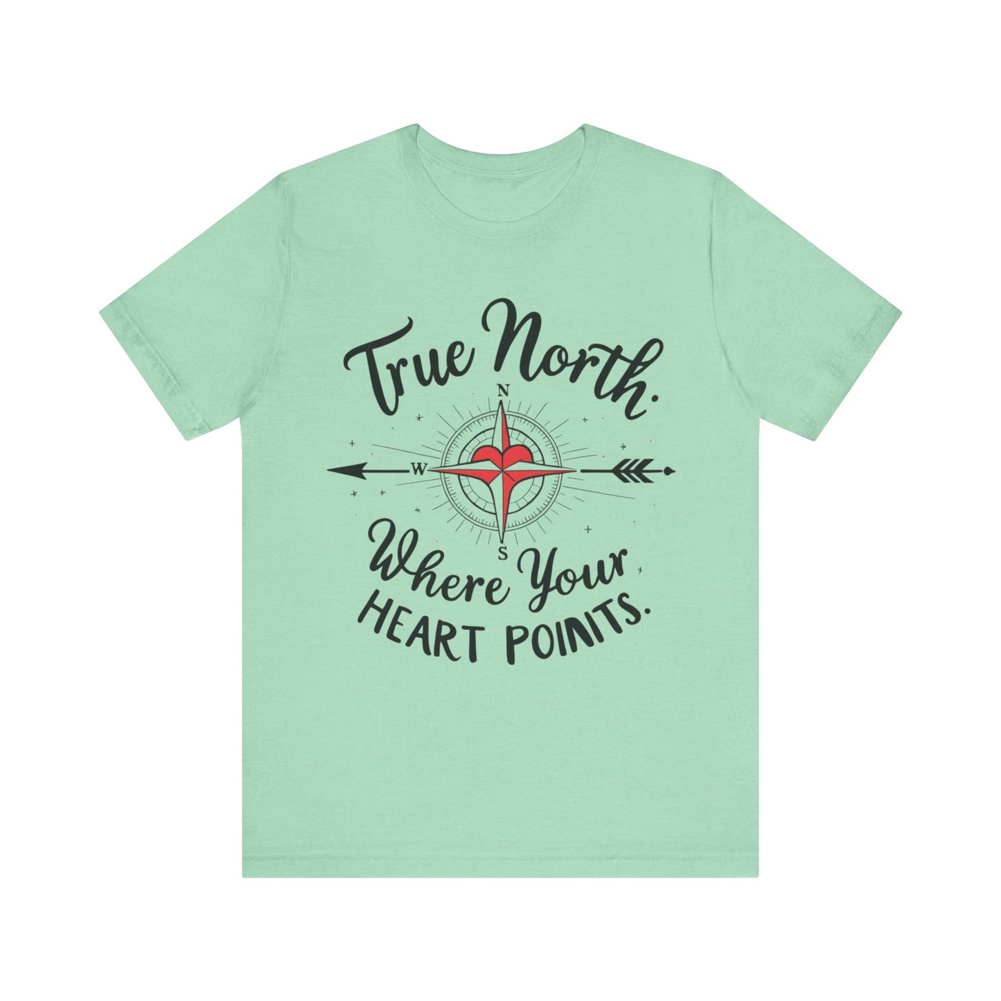 True North , Elegant Compass Tee