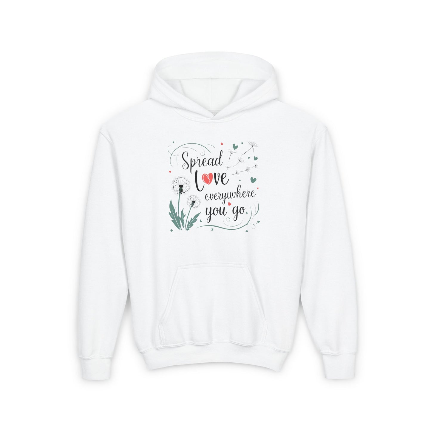 Dandelion Love kids Hooded Sweatshirt