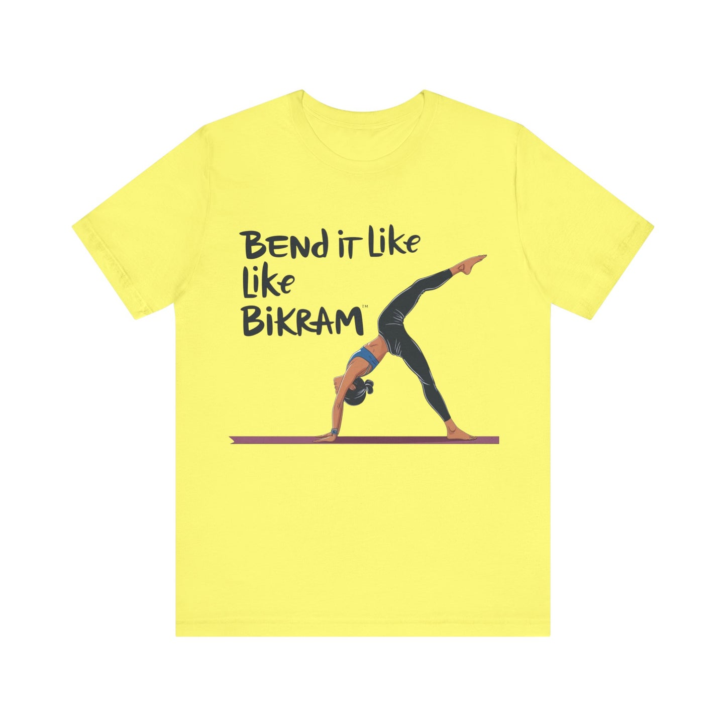 Yoga Tee Bend It Like Bikram