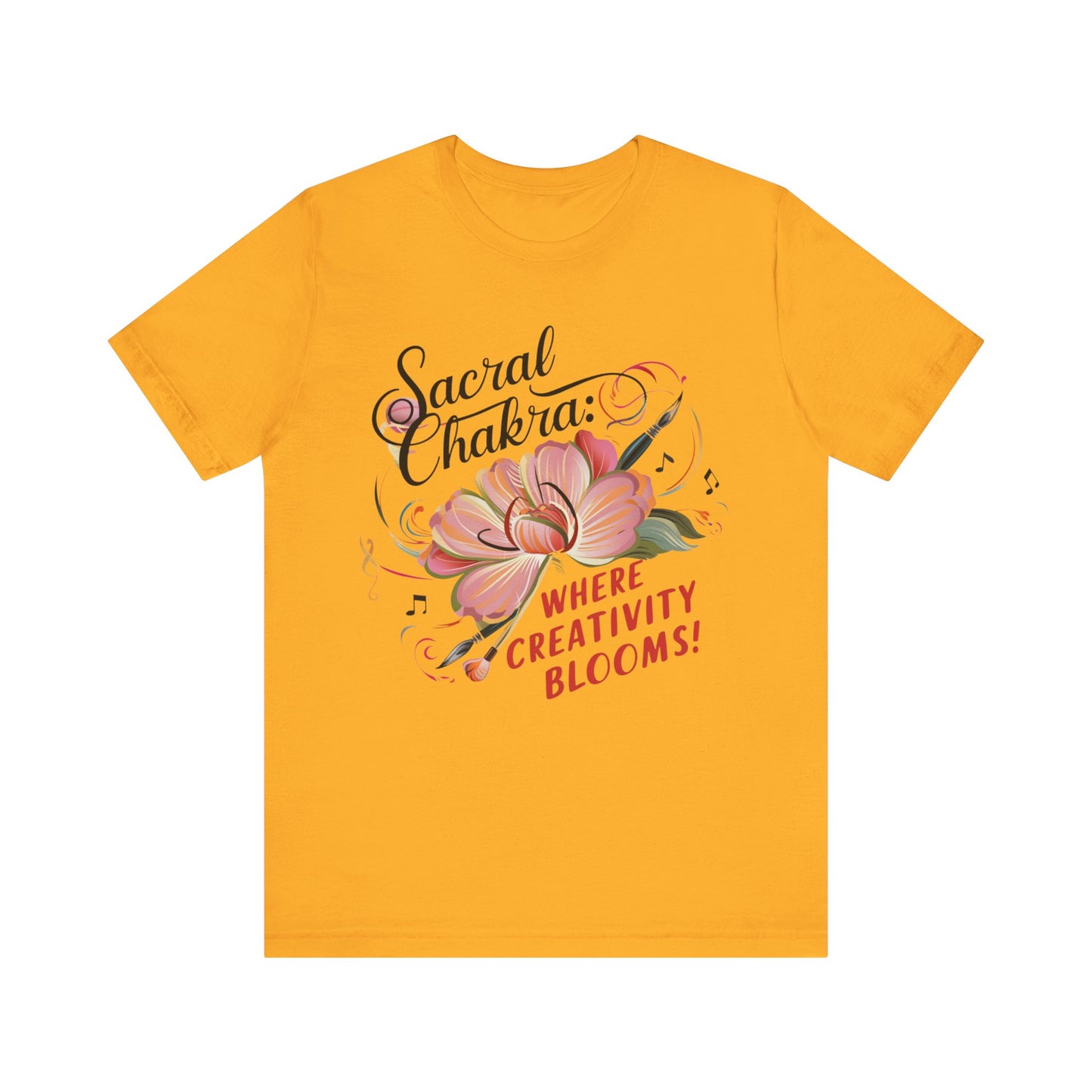 Sacral Chakra Blooming Flower Tee