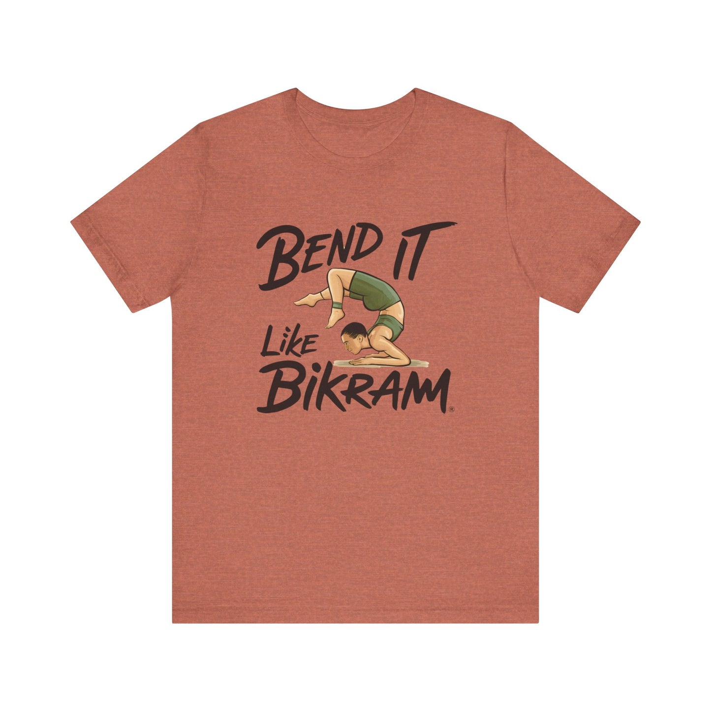 Yoga Tee Bend It Like Bikram