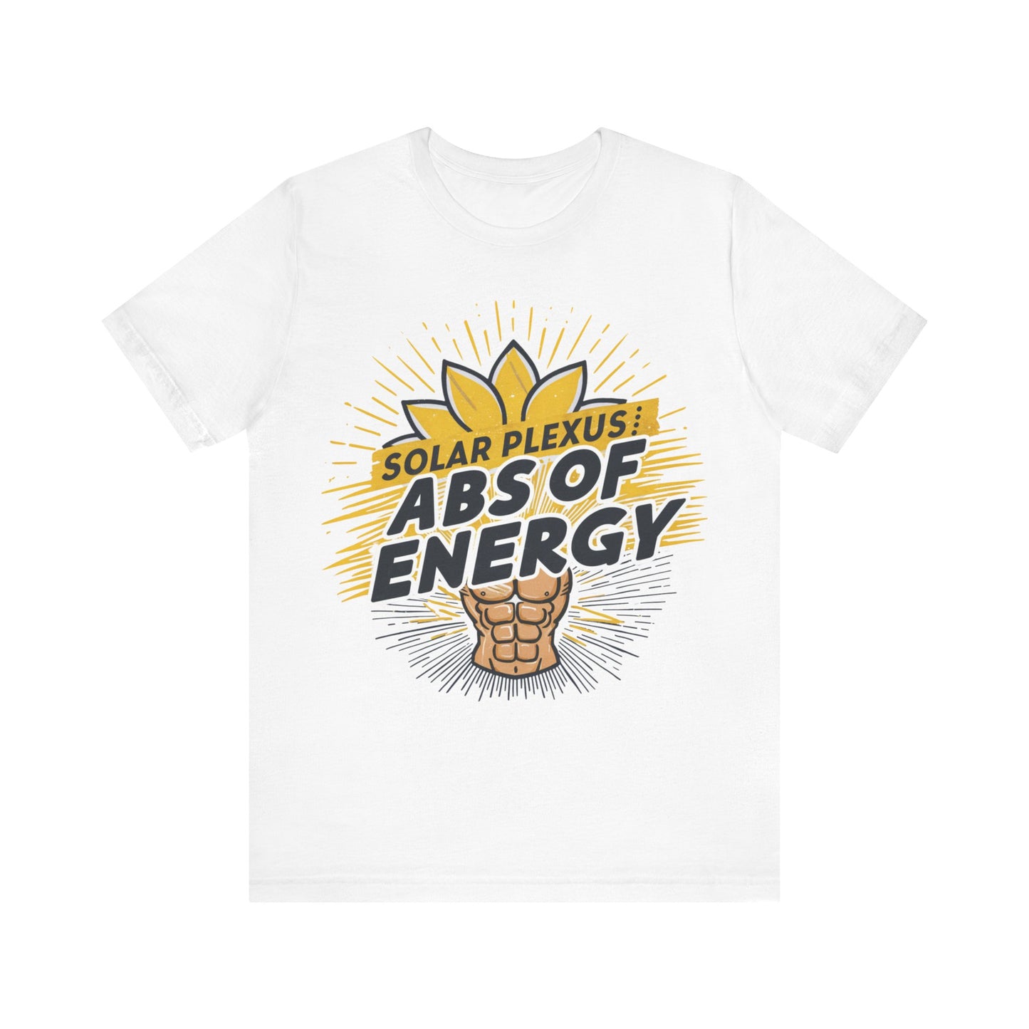 Solar Plexus Chakra Abs of Energy Tee