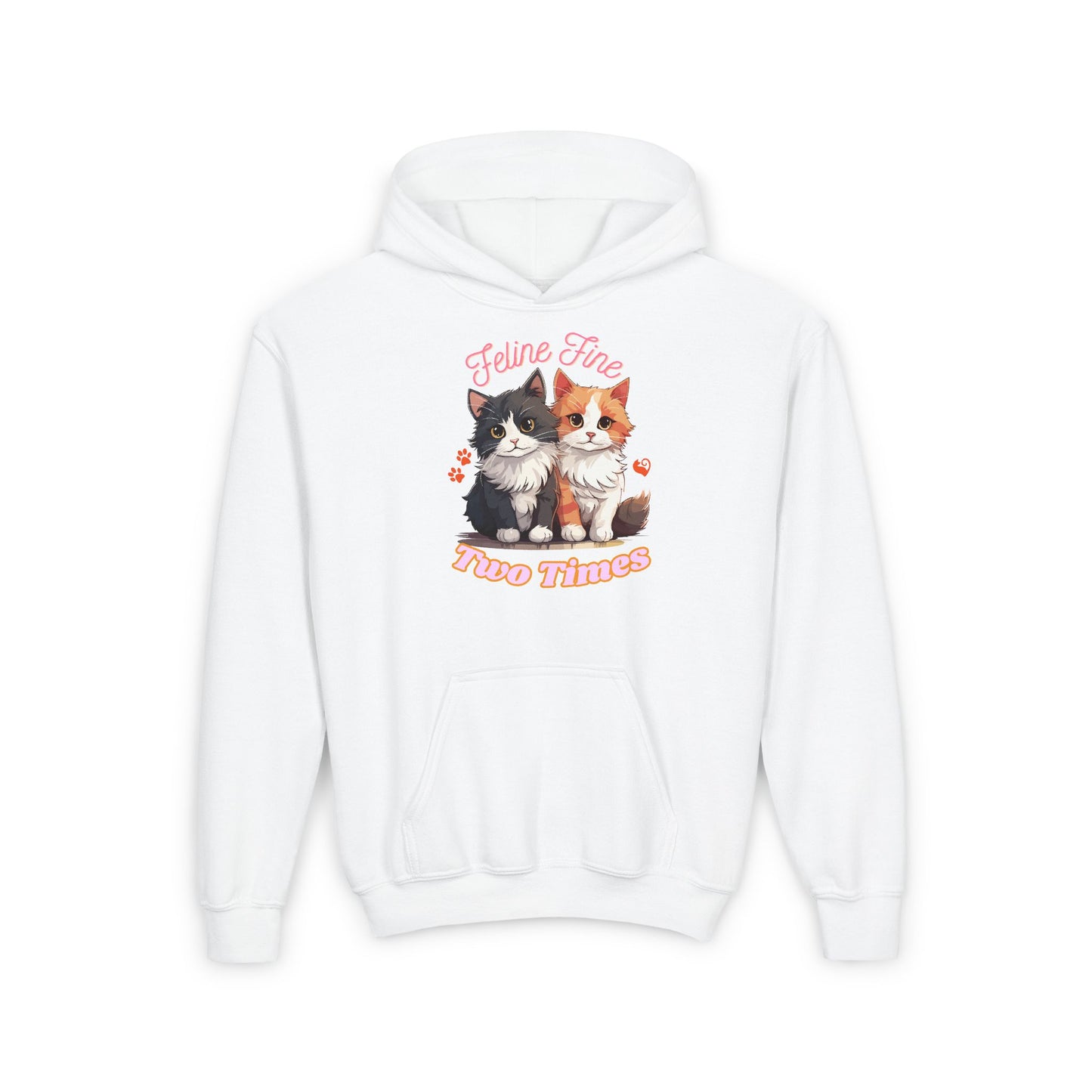 Kittens Kids Hooded Sweatshirt