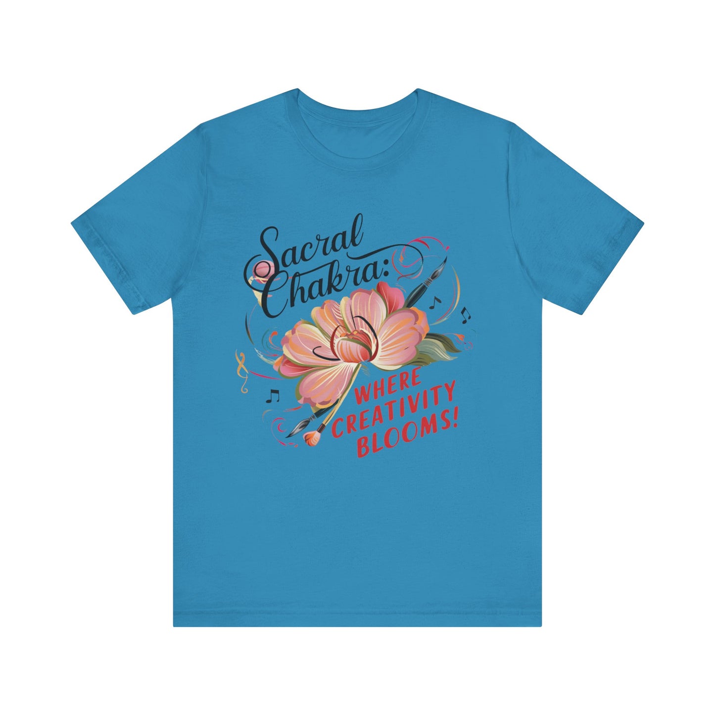 Sacral Chakra Blooming Flower Tee