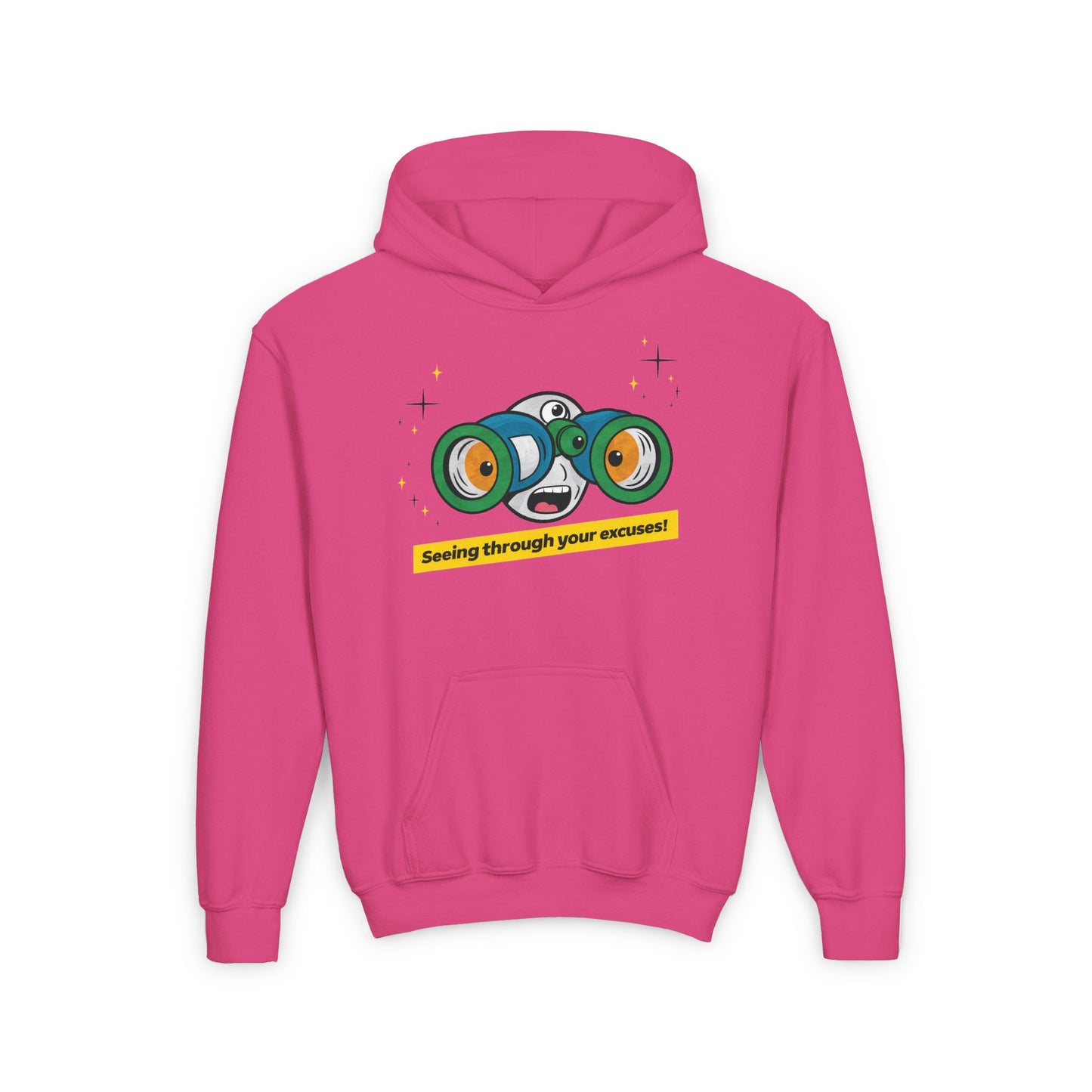 binoculars Kids Hooded Sweatshirt