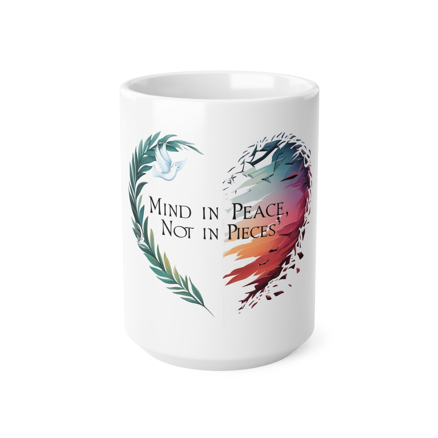 Mindfulness Mug, Mind in Peace 11oz, 15oz