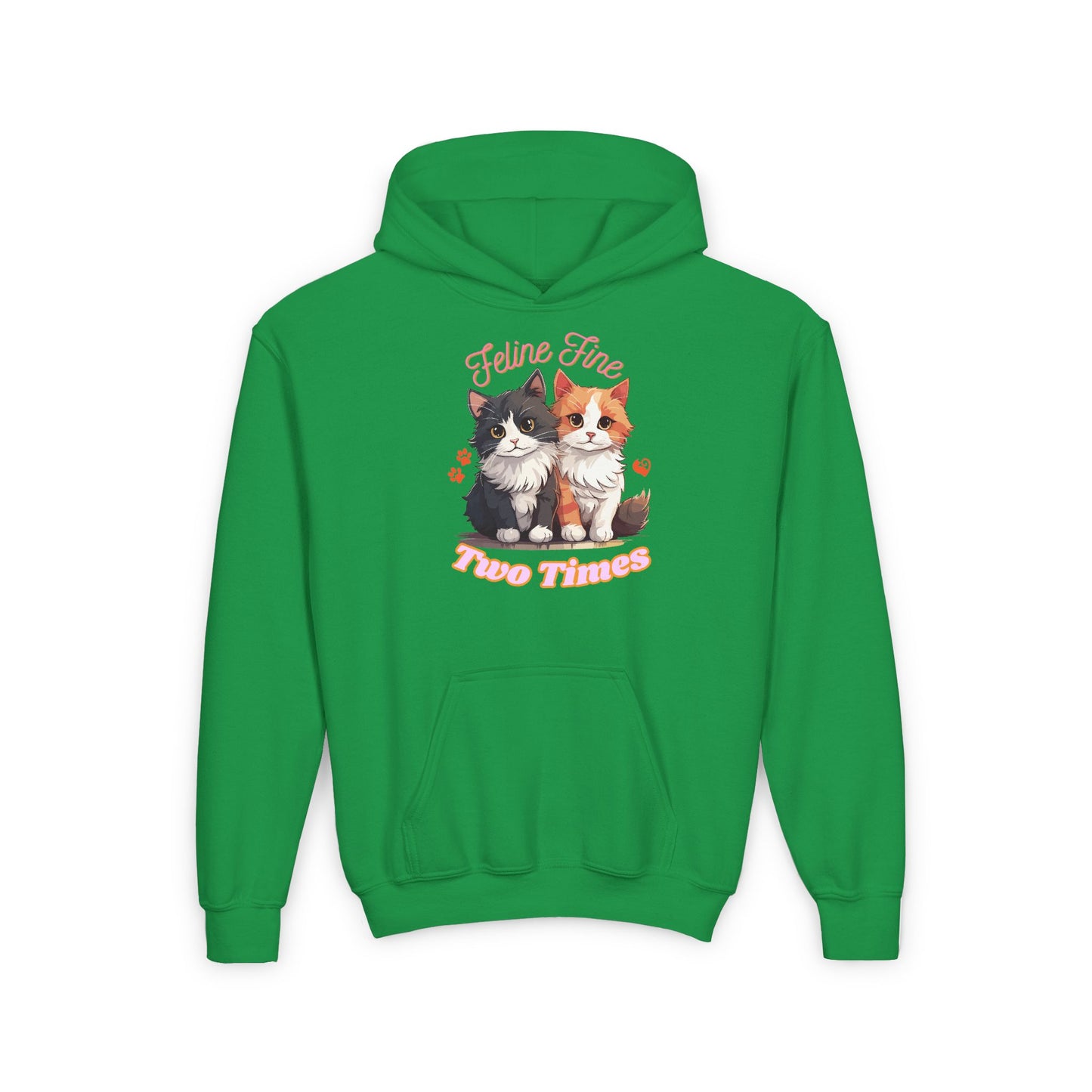 Kittens Kids Hooded Sweatshirt
