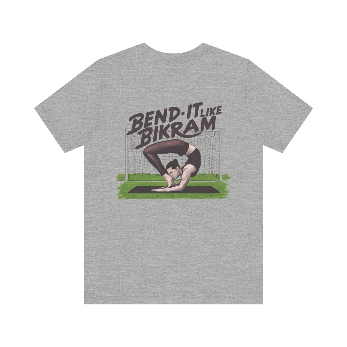 Yoga Tee "Bend It Like Bikram"