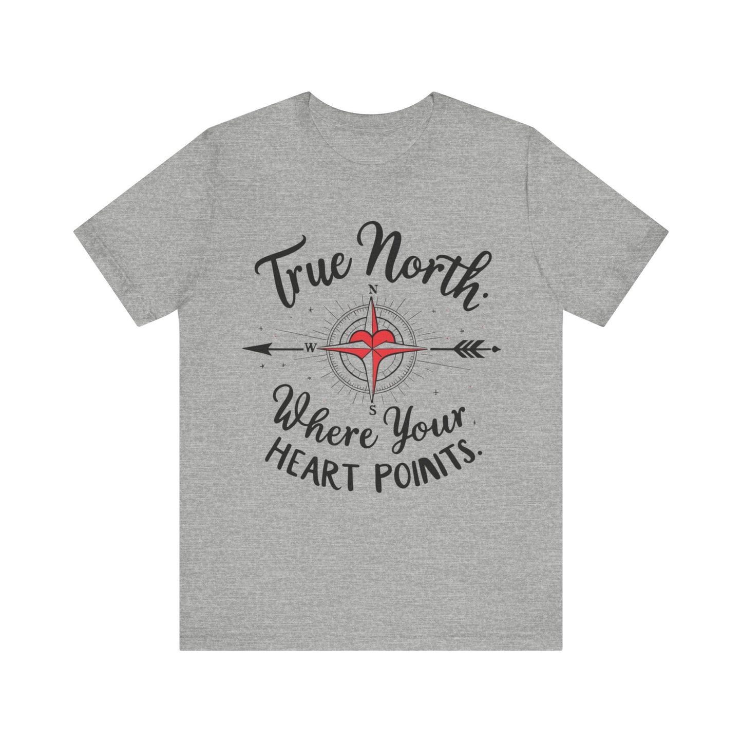True North , Elegant Compass Tee