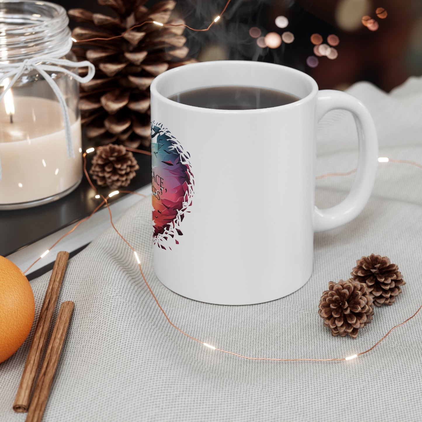 Mindfulness Mug, Mind in Peace 11oz, 15oz