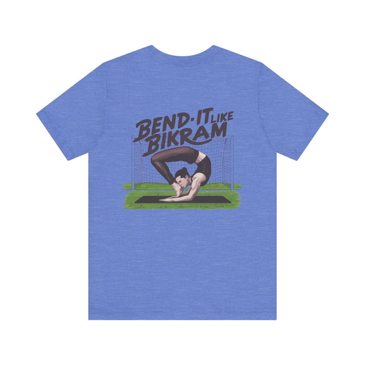 Yoga Tee "Bend It Like Bikram"