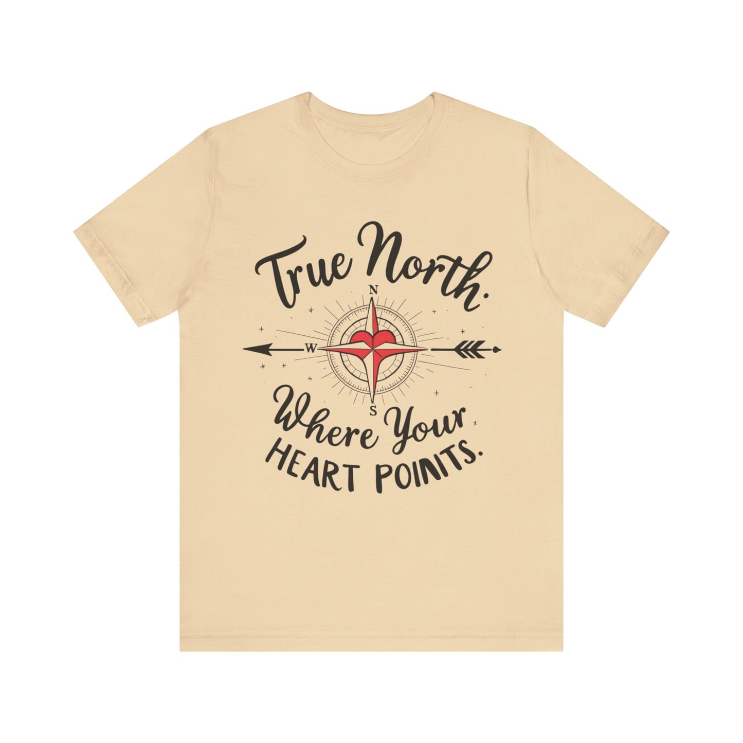 True North , Elegant Compass Tee