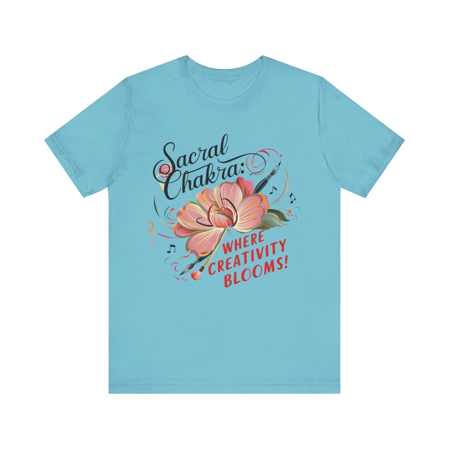 Sacral Chakra Blooming Flower Tee