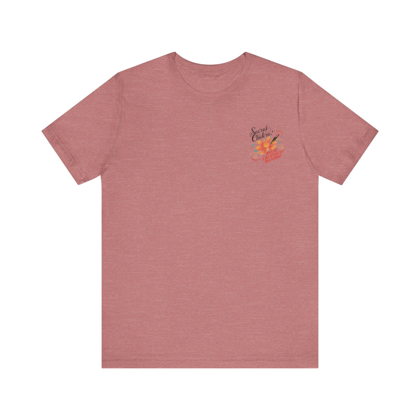 Sacral Chakra Blooming Flower Tee