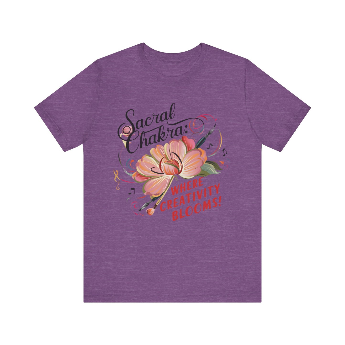 Sacral Chakra Blooming Flower Tee