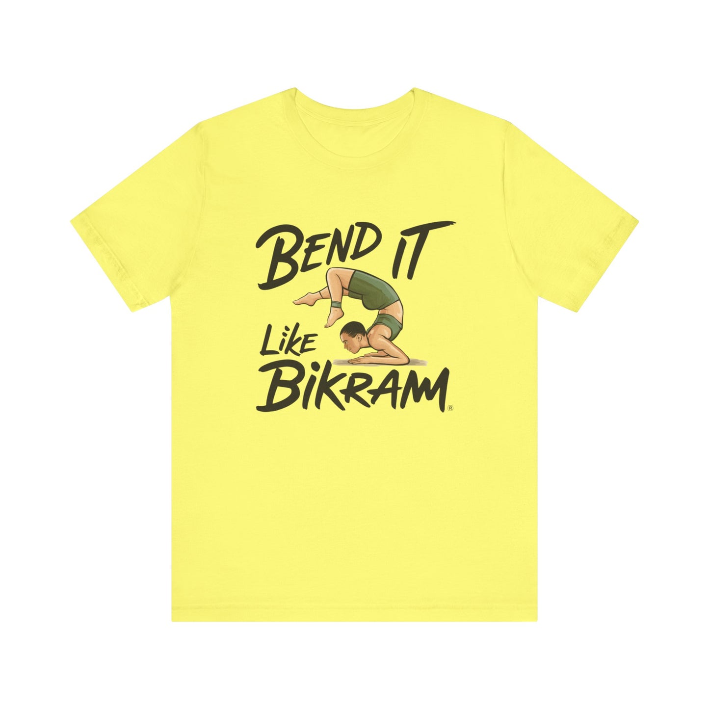 Yoga Tee Bend It Like Bikram