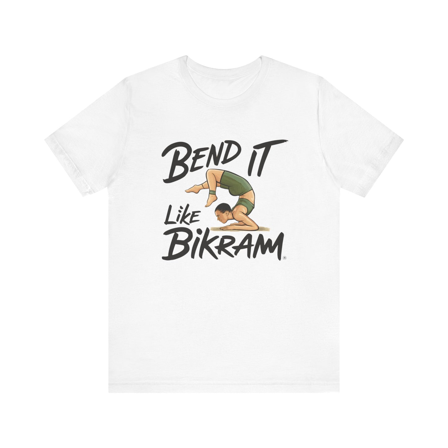 Yoga Tee Bend It Like Bikram