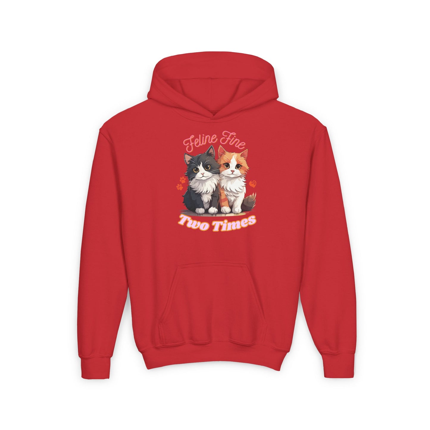 Kittens Kids Hooded Sweatshirt