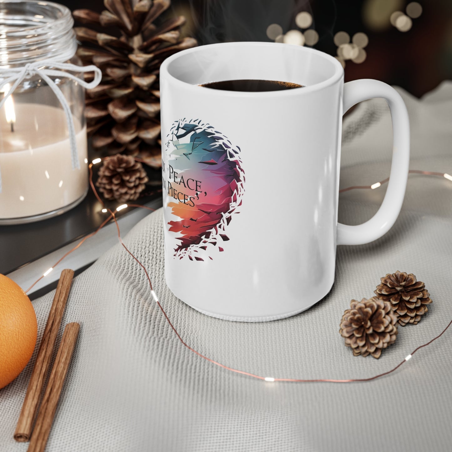 Mindfulness Mug, Mind in Peace 11oz, 15oz