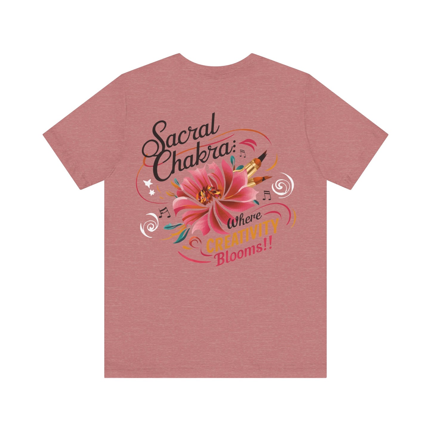 Sacral Chakra Blooming Flower Tee