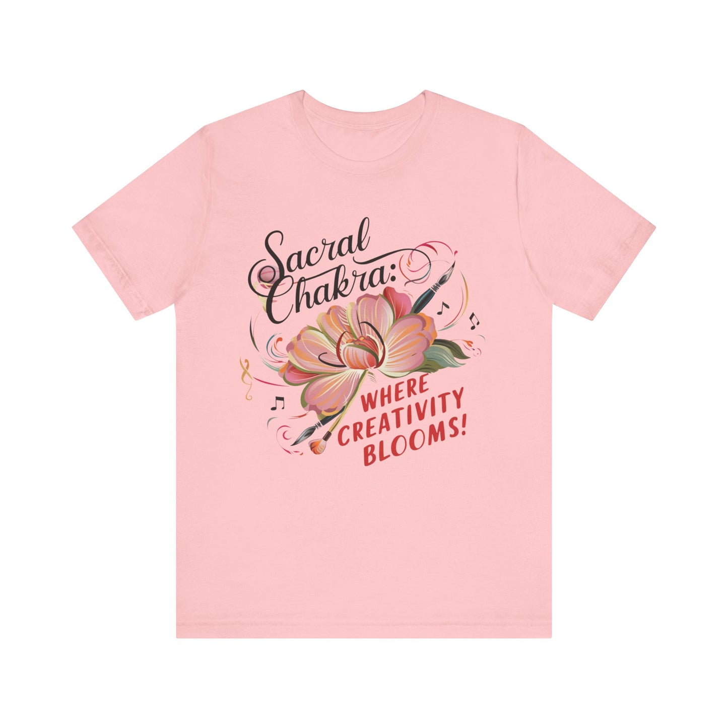 Sacral Chakra Blooming Flower Tee