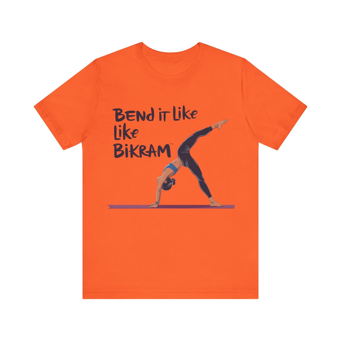 Yoga Tee Bend It Like Bikram