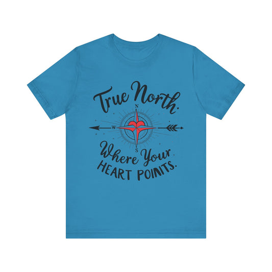 True North , Elegant Compass Tee
